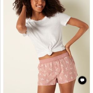 PINK Sleep Boxers NWOT size Small!